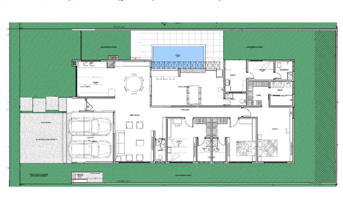casa térrea com piscina