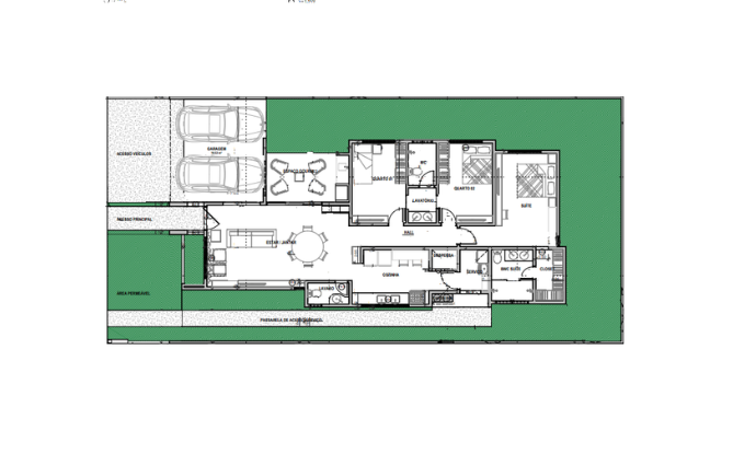 Casa térrea com 150 m2